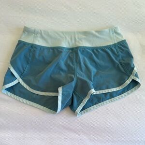 Ivivva Teal and Mint Speedy Shorts